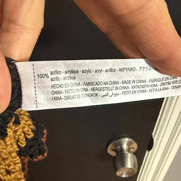 ZARA Open Weave Ruffle Peplum Retro Top Size: M - Picture 8 of 8